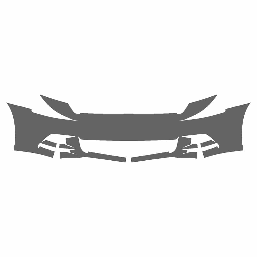Vicrez Paint Protection PPF Pre-Cut Bumper vpp155013 for Ford Mustang Coupe 2013-2014