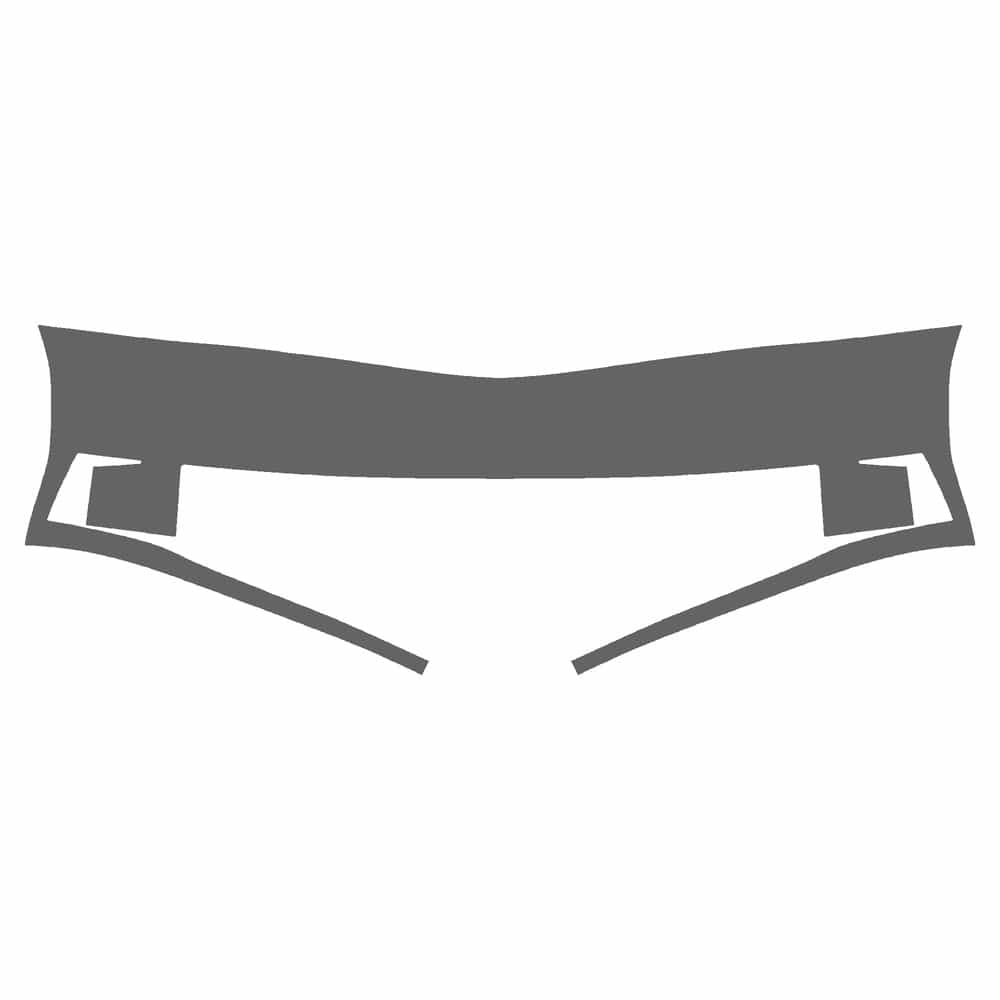 Vicrez Paint Protection PPF Pre-Cut Bumper vpp174581 for Infiniti M45 Sedan 2003-2004