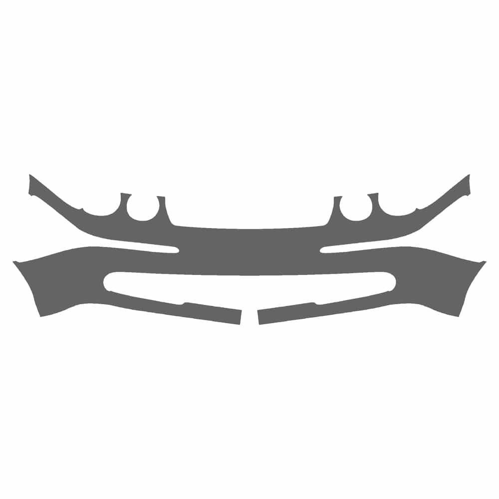 Vicrez Paint Protection PPF Pre-Cut Bumper vpp177500 for Jaguar XJ8/XJR/Vanden Sedan 2006-2007
