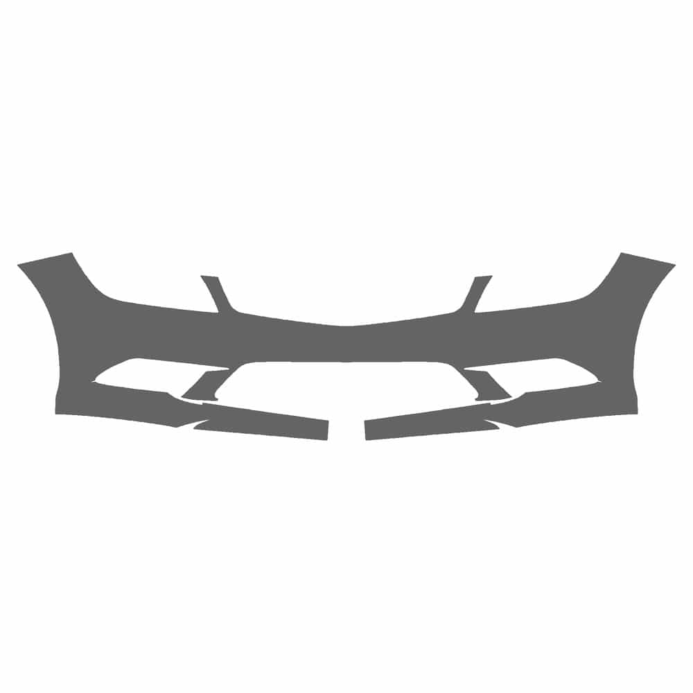 Vicrez Paint Protection PPF Pre-Cut Bumper vpp199731 for Mercedes-Benz C Class Sedan 2008-2009