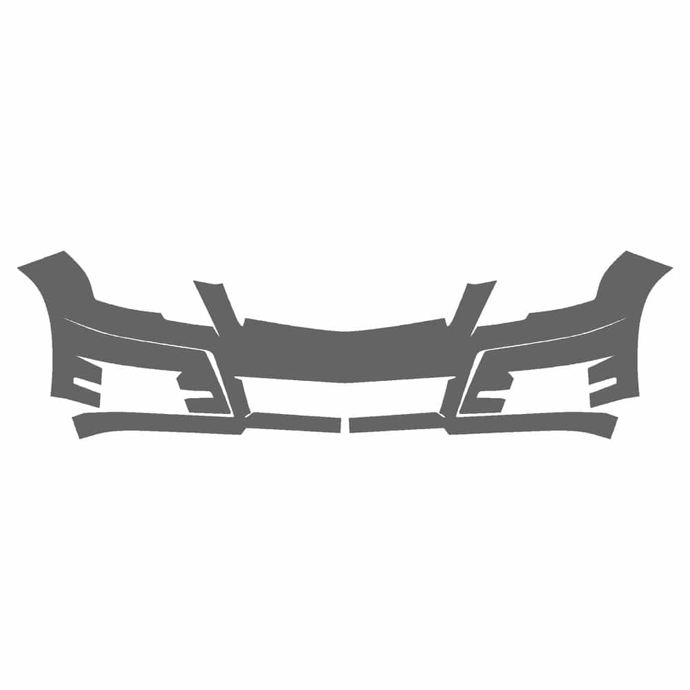 Vicrez Paint Protection PPF Pre-Cut Bumper vpp205703 for Mercedes-Benz GLK SUV 2012