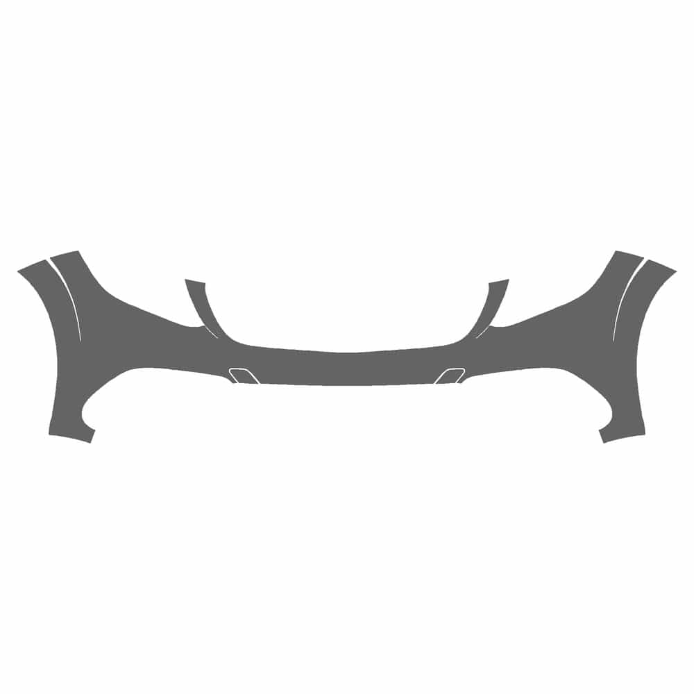 Vicrez Paint Protection PPF Pre-Cut Bumper vpp206063 for Mercedes-Benz GLS63 SUV 2017-2019