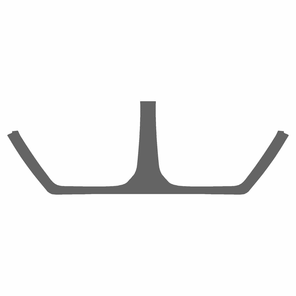 Vicrez Paint Protection PPF Pre-Cut Bumper, Middle vpp118350 for BMW M3/M3 Sedan 2021-2026