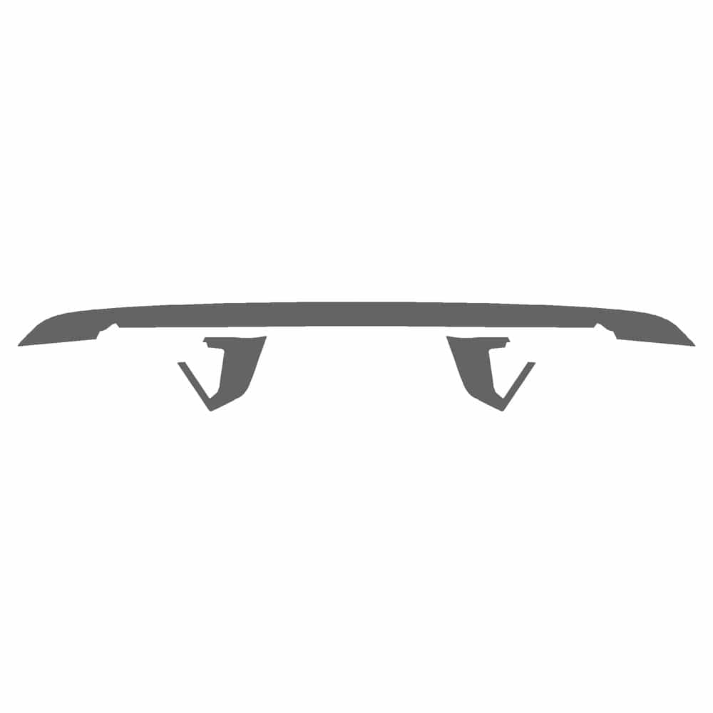 Vicrez Paint Protection PPF Pre-Cut Bumper, Middle vpp126363 for Buick Encore GX SUV 2024-2026