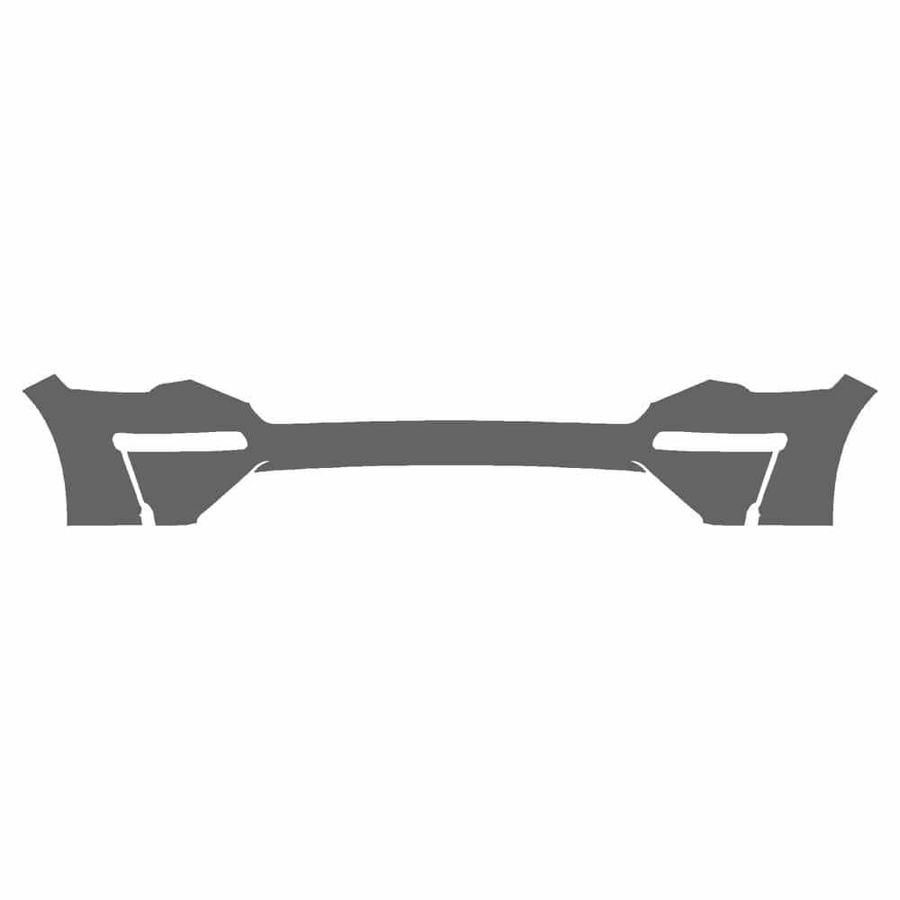 Vicrez Paint Protection PPF Pre-Cut Bumper, Middle vpp154896 for Ford Mustang Convertible 2018-2023