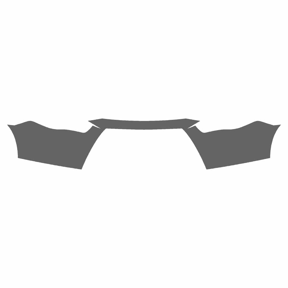 Vicrez Paint Protection PPF Pre-Cut Bumper vpp210616 for Mitsubishi Outlander SUV 2011-2013