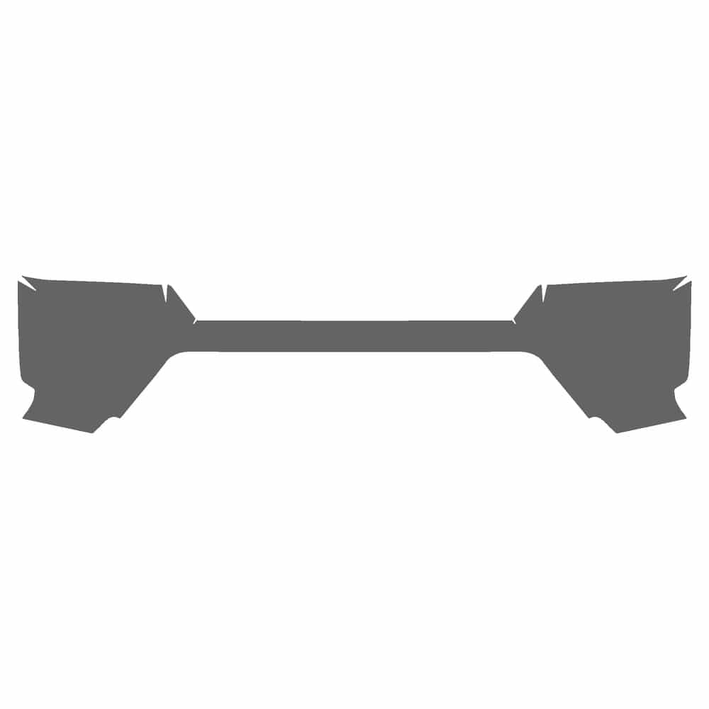 Vicrez Paint Protection PPF Pre-Cut Bumper vpp212265 for Nissan Frontier Crew Pickup 2022-2024