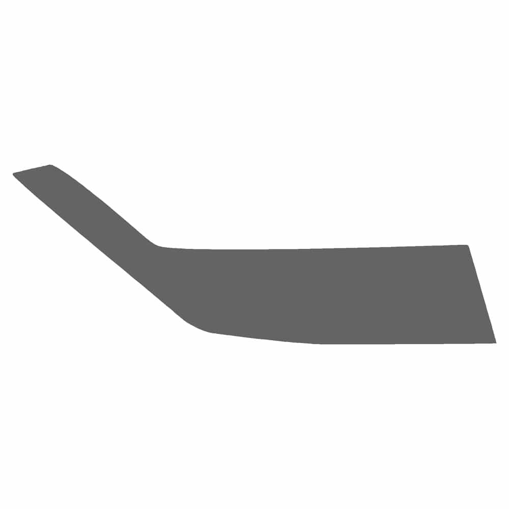 Vicrez Paint Protection PPF Pre-Cut Bumper, Passenger vpp179917 for Jeep Patriot SUV 2007-2010