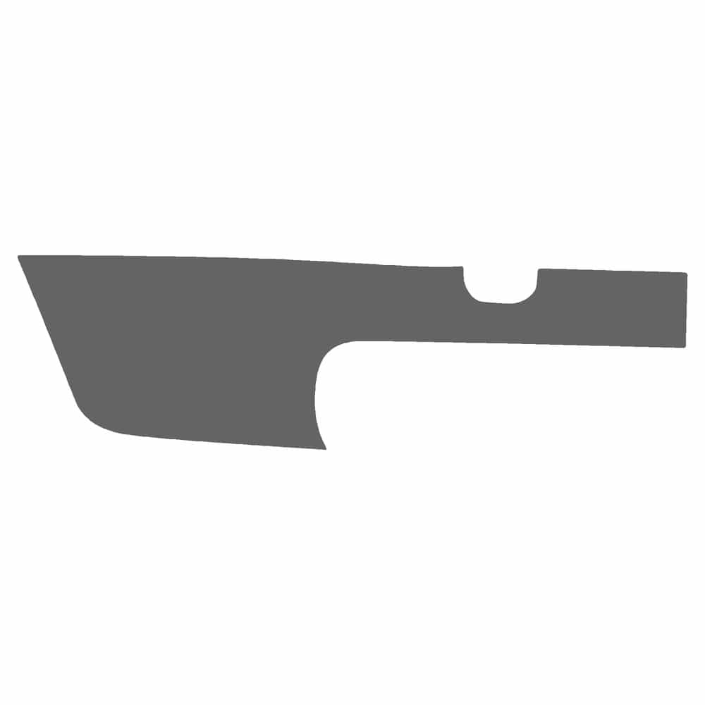Vicrez Paint Protection PPF Pre-Cut Bumper, Passenger vpp208534 for Mini Cooper Convertible 2009-2010