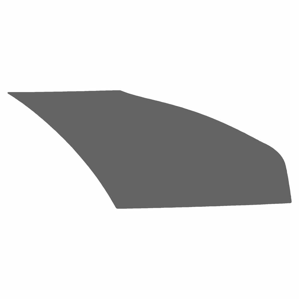 Vicrez Paint Protection PPF Pre-Cut Bumper, Passenger vpp238397 for Toyota Tundra Double Cab 2007-2009