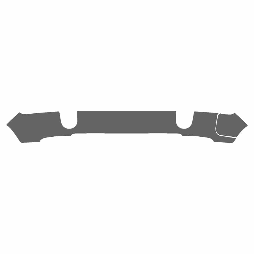 Vicrez Paint Protection PPF Pre-Cut Bumper vpp225107 for Rivian R1T Crew Pickup 2022-2025