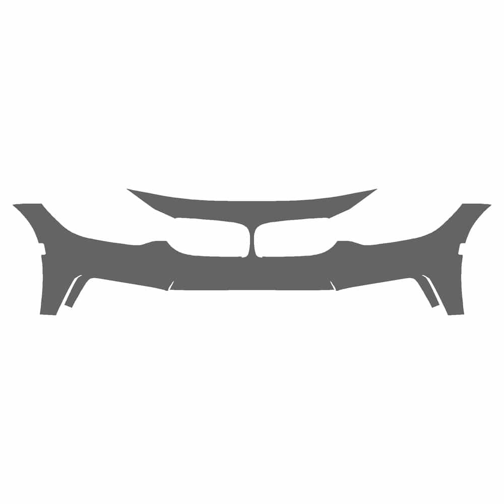 Vicrez Paint Protection PPF Pre-Cut Bumper, Sensors vpp113392 for BMW 4 Series Convertible 2014-2020