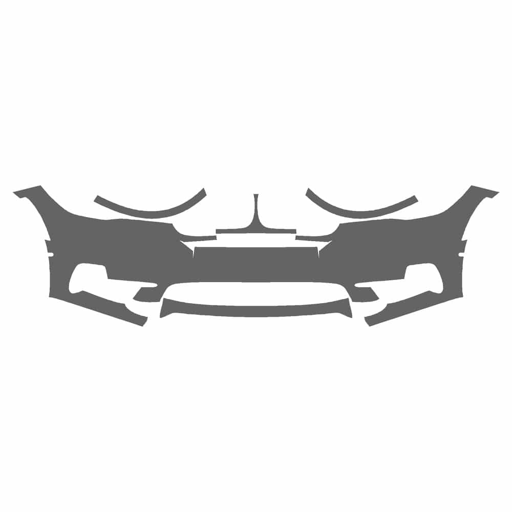 Vicrez Paint Protection PPF Pre-Cut Bumper, Sensors vpp122274 for BMW X5 SUV 2018