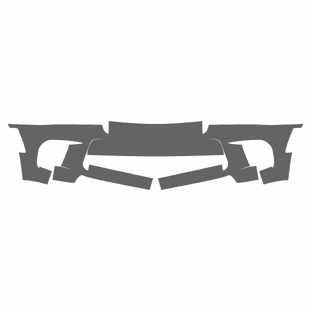Vicrez Paint Protection PPF Pre-Cut Bumper, Sensors vpp122467 for BMW X5 SUV 2011-2013