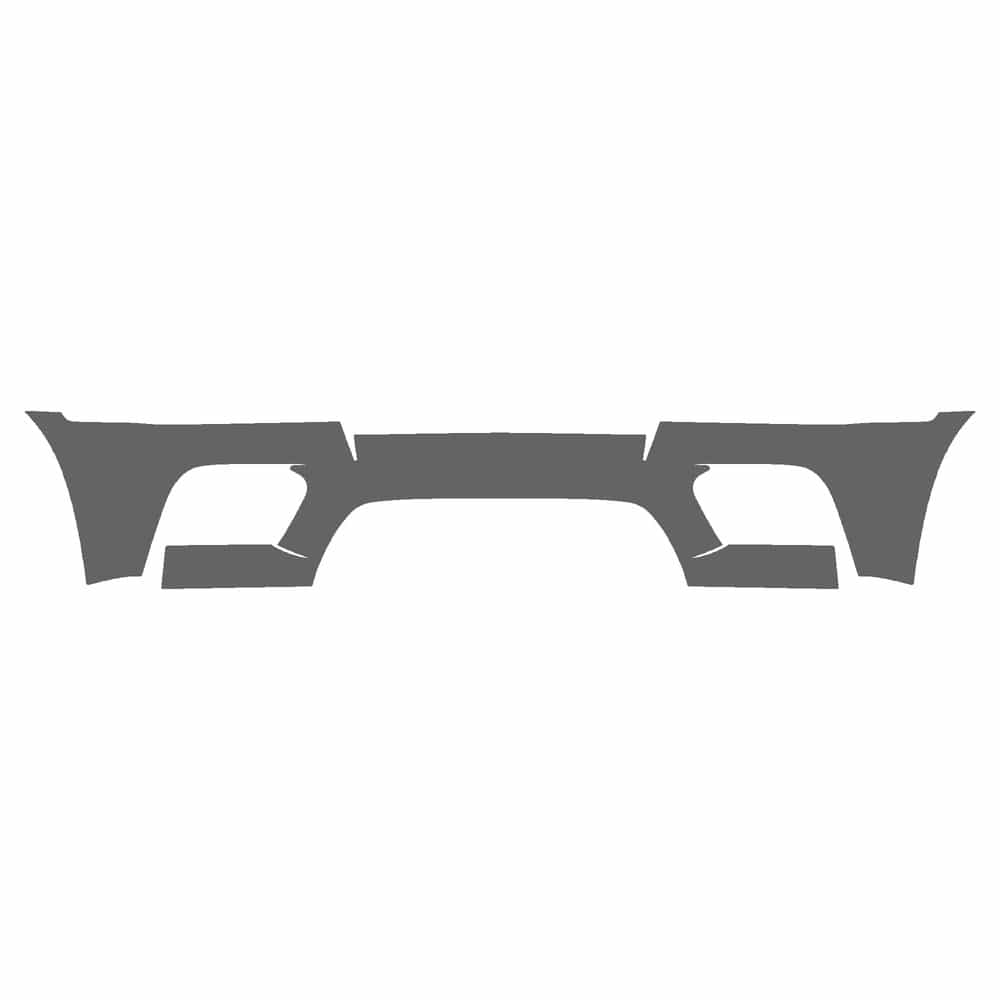 Vicrez Paint Protection PPF Pre-Cut Bumper, Sensors vpp123664 for BMW X6 SUV 2009-2014