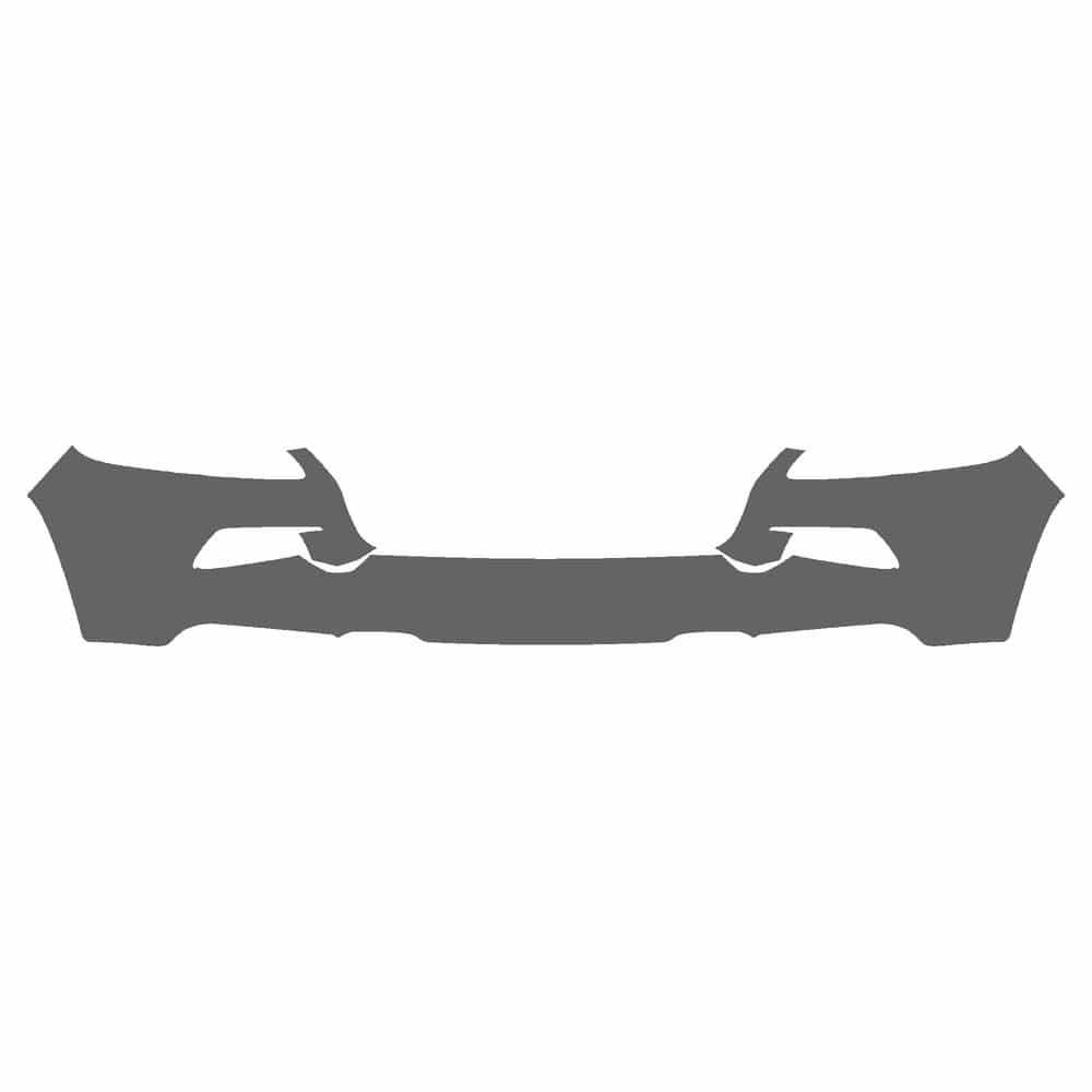 Vicrez Paint Protection PPF Pre-Cut Bumper, Sensors vpp177944 for Jeep Cherokee SUV 2014-2018