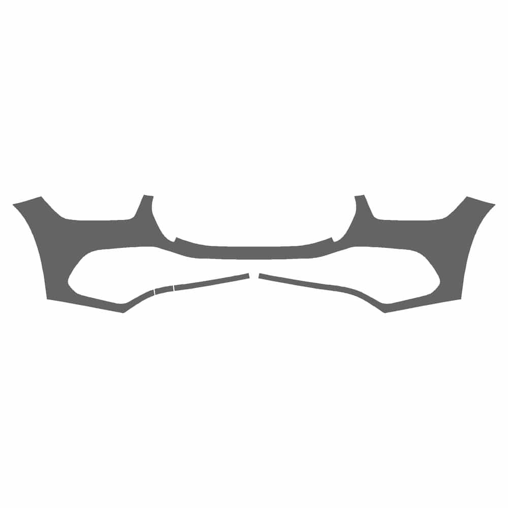 Vicrez Paint Protection PPF Pre-Cut Bumper, Sensors vpp205060 for Mercedes-Benz GLE SUV 2020-2023