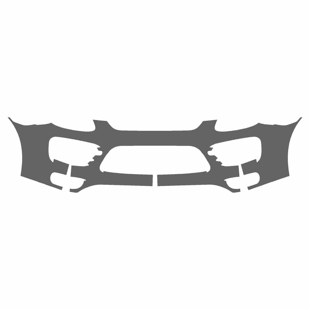 Vicrez Paint Protection PPF Pre-Cut Bumper, Sensors vpp220160 for Porsche Cayenne SUV 2013-2014