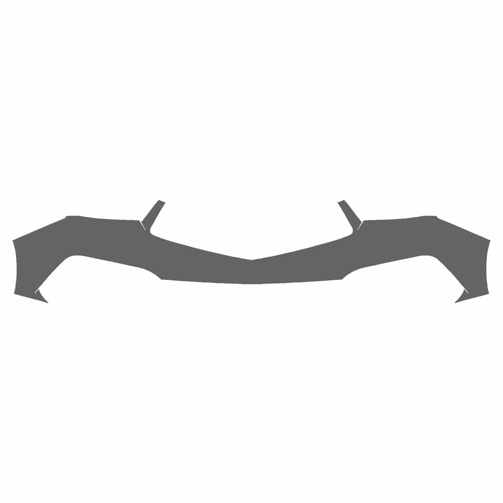 Vicrez Paint Protection PPF Pre-Cut Bumper, Top vpp100725 for Acura MDX SUV 2019-2021