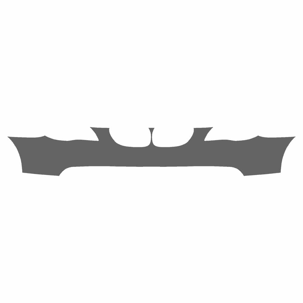 Vicrez Paint Protection PPF Pre-Cut Bumper, Top vpp115306 for BMW 5 Sedan 2004-2007