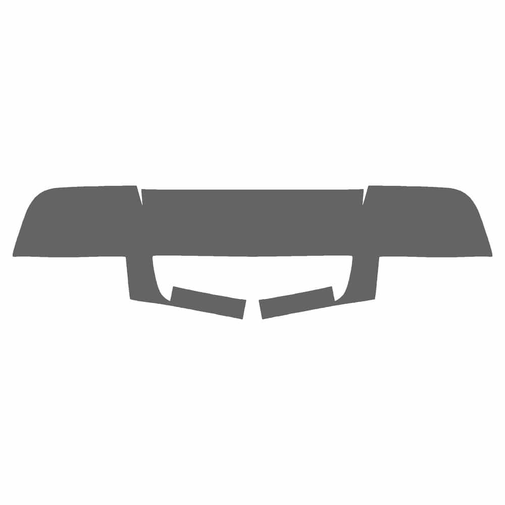 Vicrez Paint Protection PPF Pre-Cut Bumper, Top vpp120681 for BMW X3 SUV 2006-2007