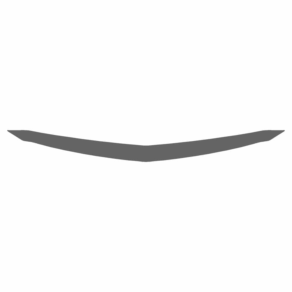 Vicrez Paint Protection PPF Pre-Cut Bumper, Top vpp127457 for Cadillac CT5 Sedan 2020-2024