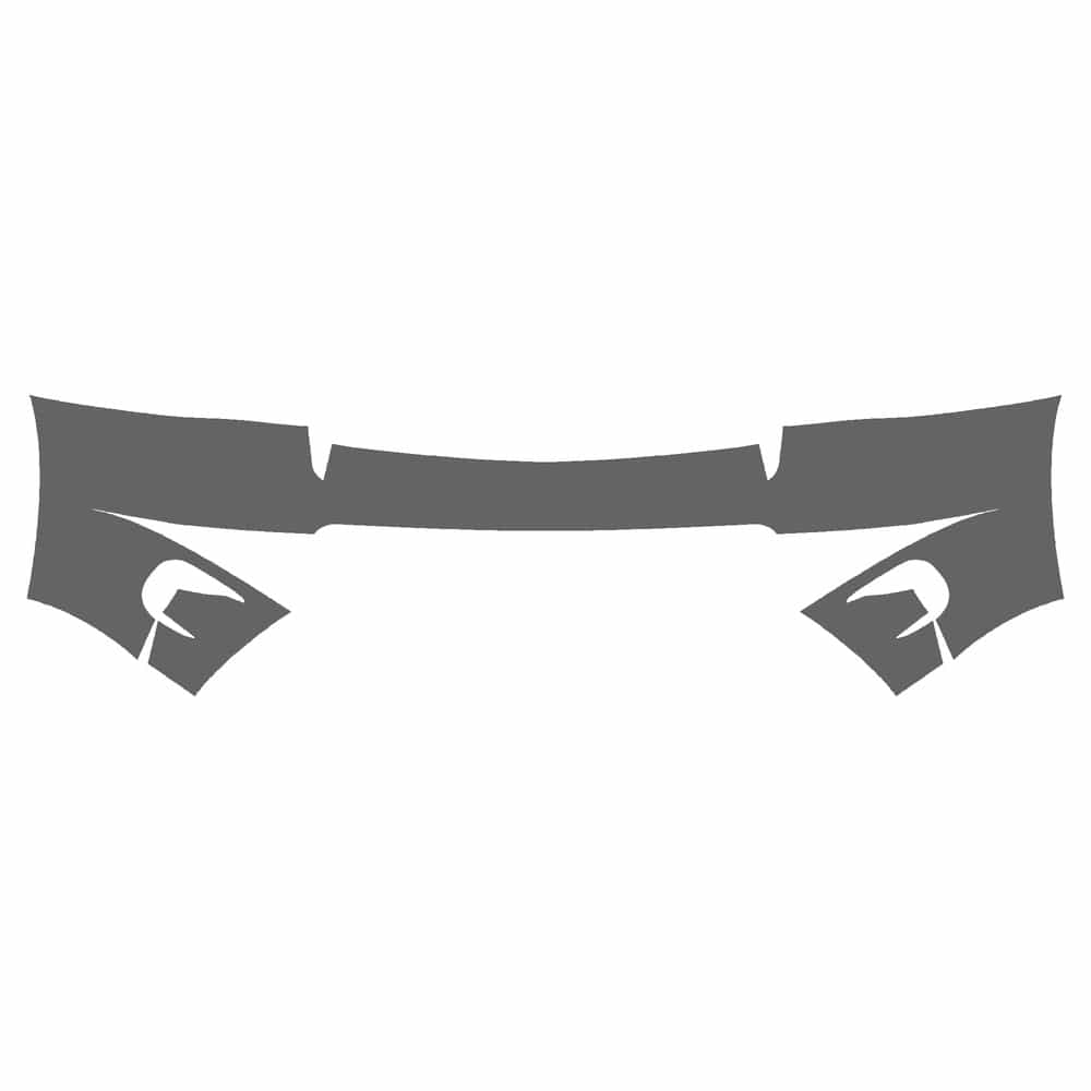 Vicrez Paint Protection PPF Pre-Cut Bumper, Top vpp129965 for Chevrolet Avalanche Crew Pickup 2007-2013