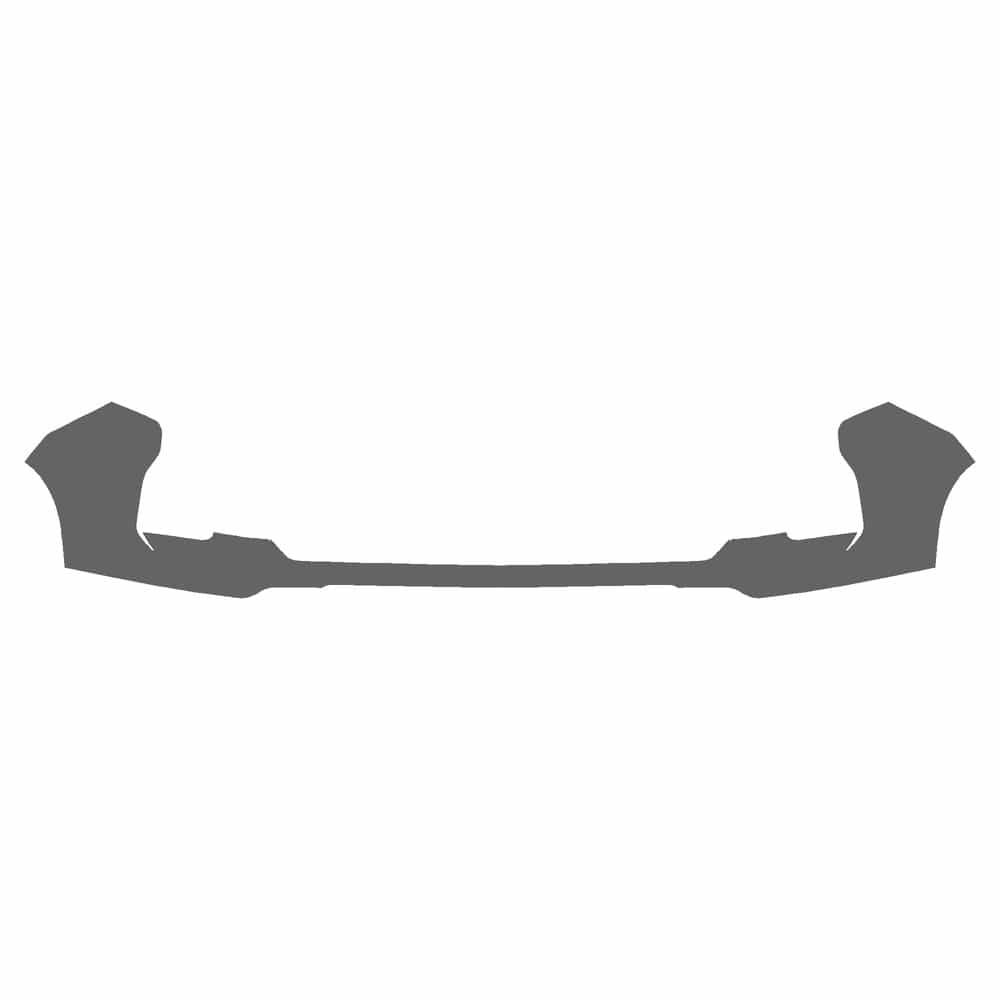 Vicrez Paint Protection PPF Pre-Cut Bumper, Top vpp137433 for Chevrolet Silverado Crew Pickup 2024-2026