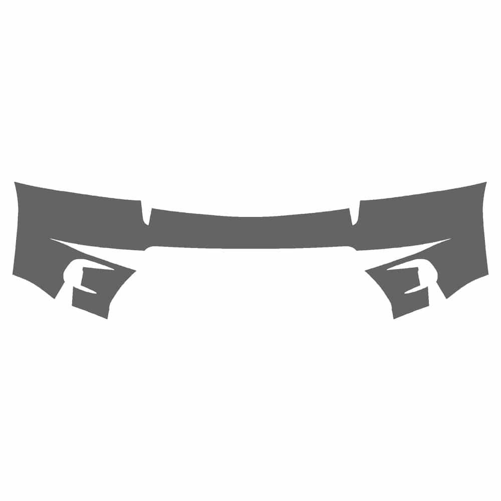 Vicrez Paint Protection PPF Pre-Cut Bumper, Top vpp140075 for Chevrolet Tahoe SUV 2007-2014