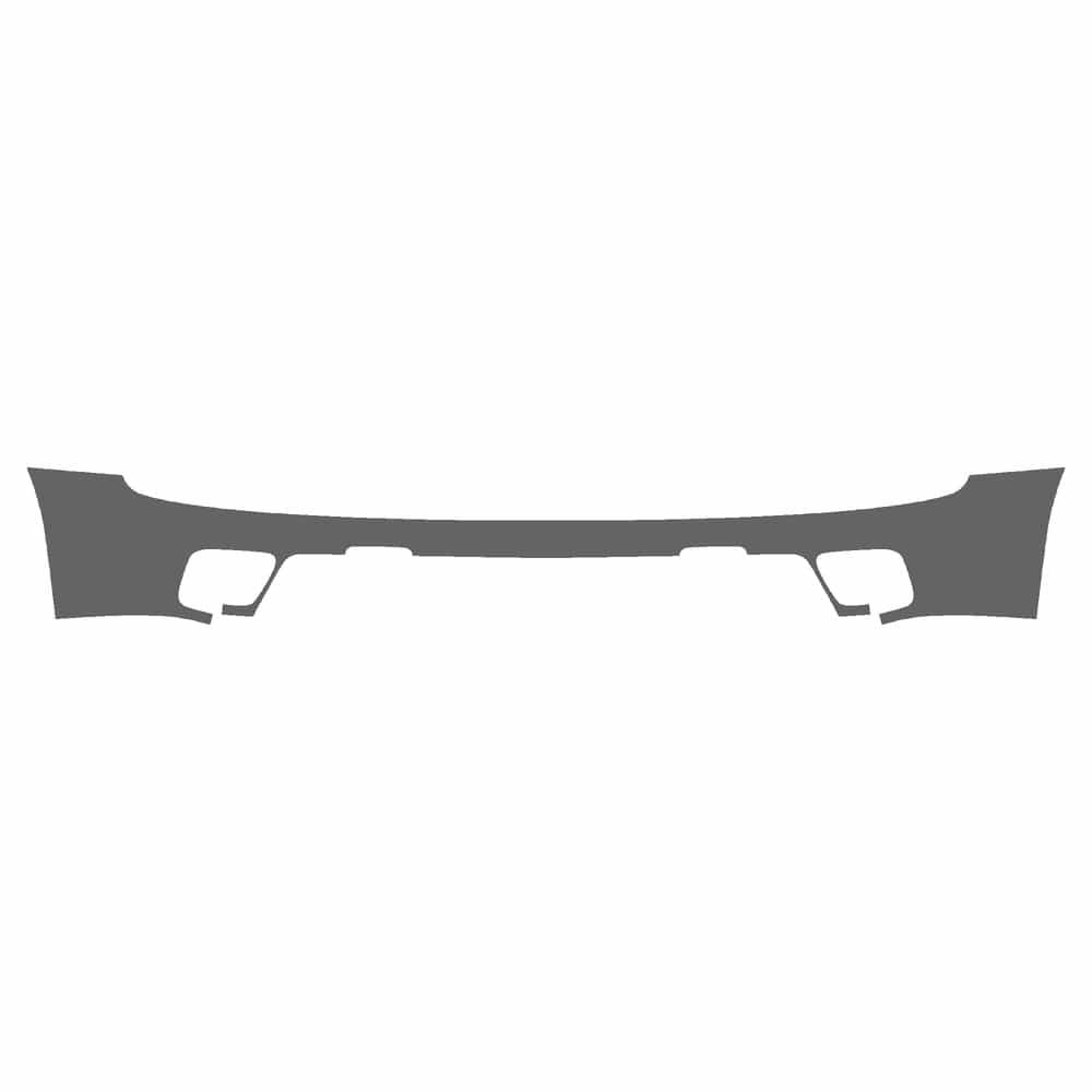 Vicrez Paint Protection PPF Pre-Cut Bumper, Top vpp140835 for Chevrolet TrailBlazer SUV 2002-2005