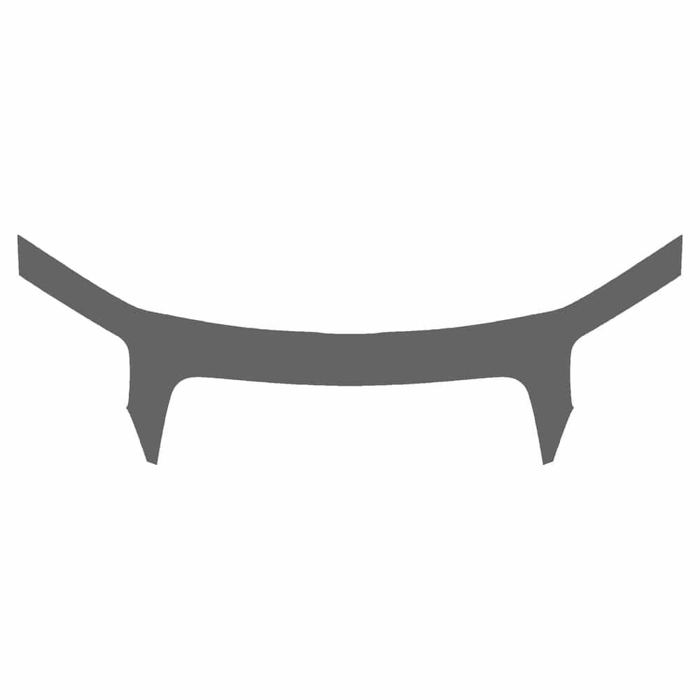 Vicrez Paint Protection PPF Pre-Cut Bumper, Top vpp141780 for Chrysler 300 Sedan 2017-2023