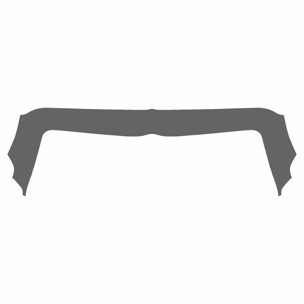 Vicrez Paint Protection PPF Pre-Cut Bumper, Top vpp141816 for Chrysler 300C Sedan 2005-2010