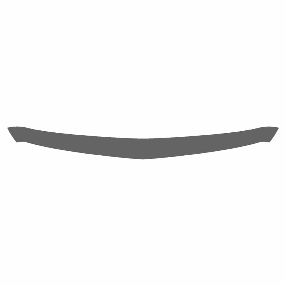 Vicrez Paint Protection PPF Pre-Cut Bumper, Top vpp142955 for Dodge Challenger Coupe 2015-2018