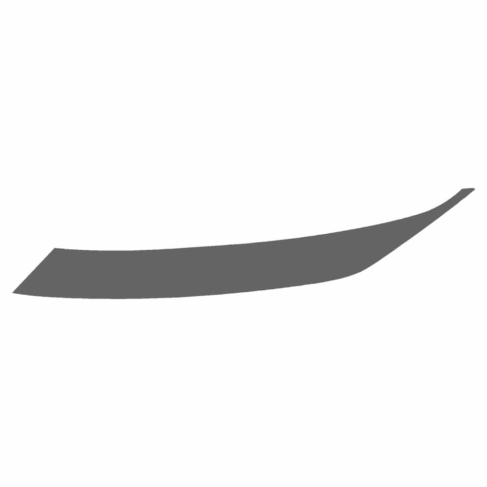 Vicrez Paint Protection PPF Pre-Cut Bumper, Top Driver vpp142425 for Dodge Avenger Sedan 2008-2010