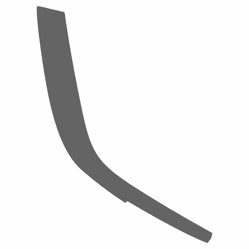 Vicrez Paint Protection PPF Pre-Cut Bumper, Top Driver vpp143672 for Dodge Dakota Extd Pickup 2005-2007