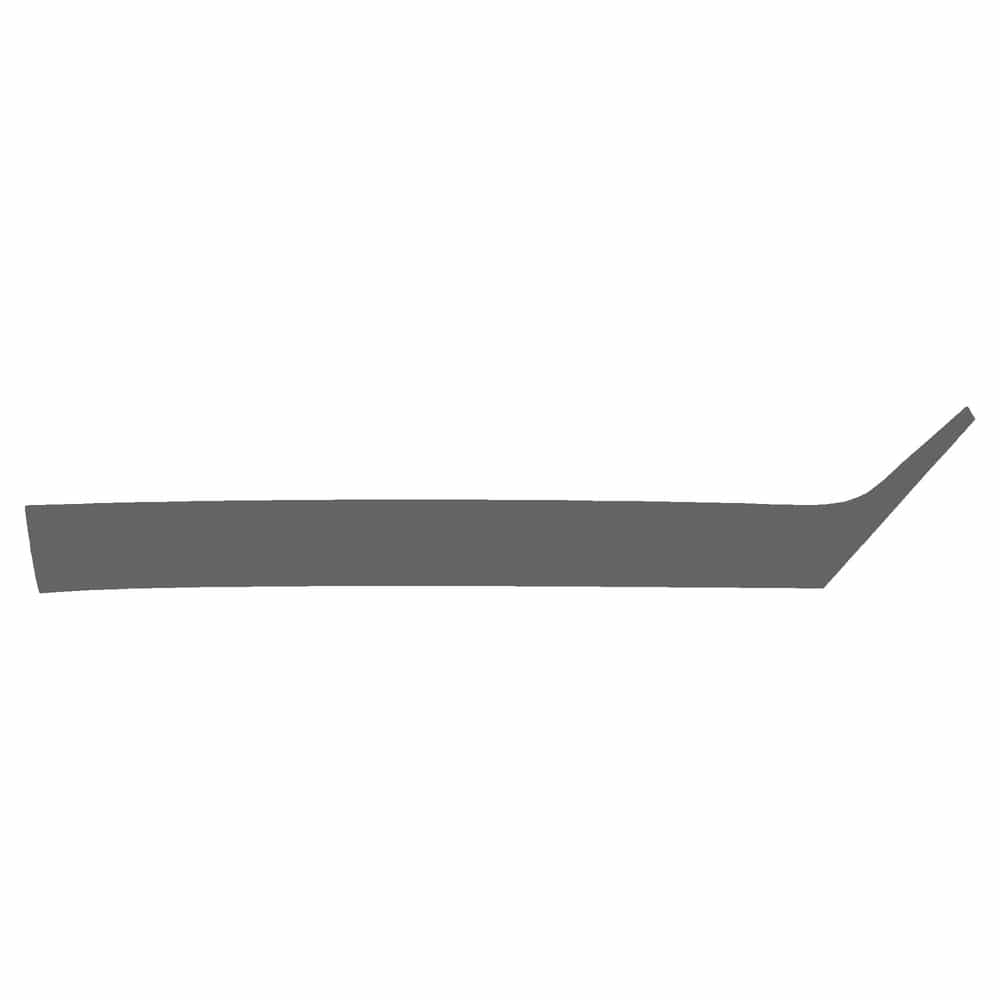 Vicrez Paint Protection PPF Pre-Cut Bumper, Top Driver vpp145353 for Dodge Ram 2010