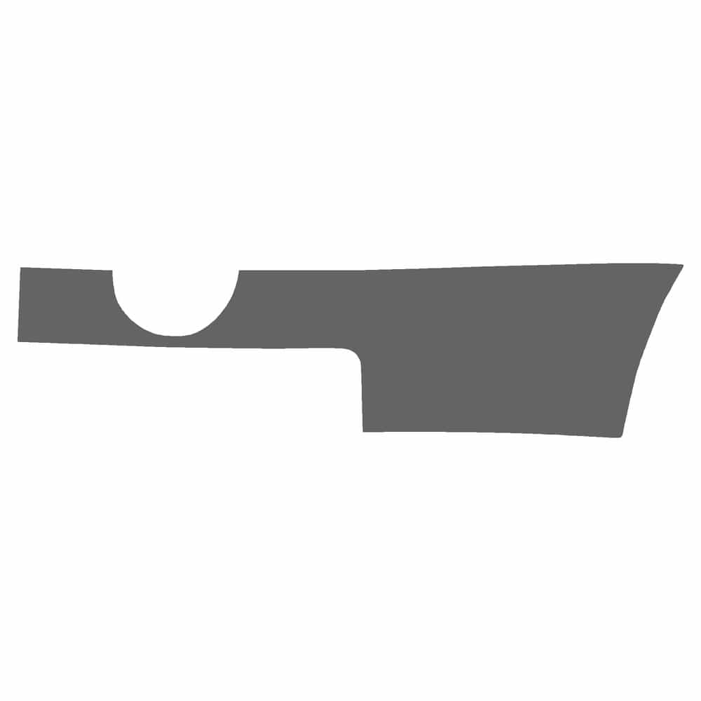 Vicrez Paint Protection PPF Pre-Cut Bumper, Top Driver vpp225311 for Rolls-Royce Phantom Sedan 2003-2009