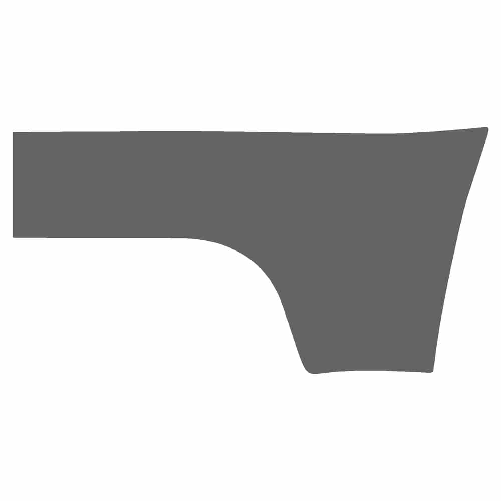 Vicrez Paint Protection PPF Pre-Cut Bumper, Top Driver vpp239169 for Toyota Tundra Crew Pickup 2004-2006