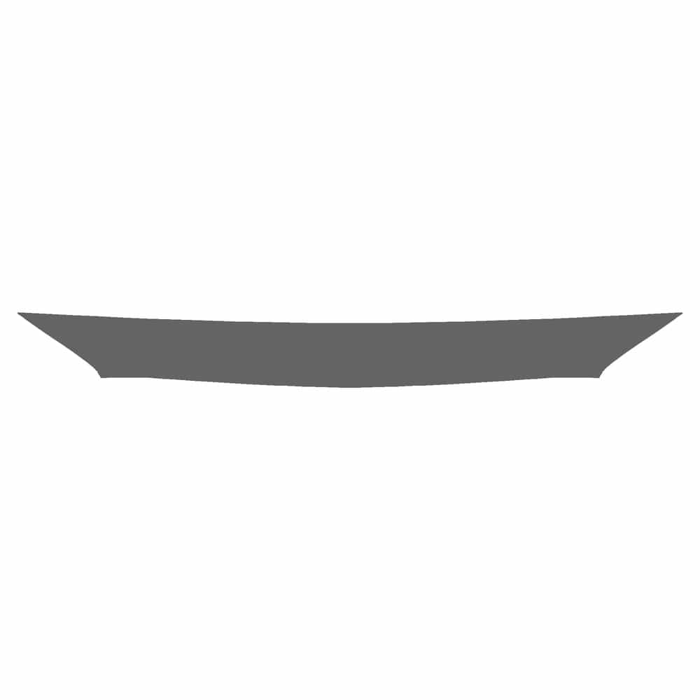 Vicrez Paint Protection PPF Pre-Cut Bumper, Top vpp155331 for Ford Mustang Coupe 2021-2023