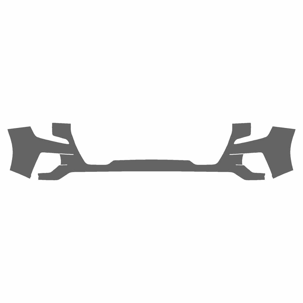 Vicrez Paint Protection PPF Pre-Cut Bumper, Top vpp161702 for GMC Sierra/Sierra Pickup 2019-2022