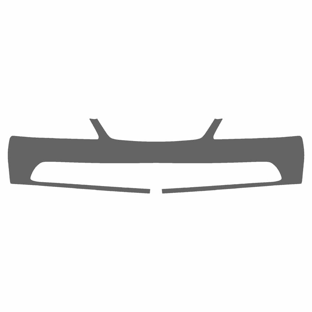 Vicrez Paint Protection PPF Pre-Cut Bumper, Top vpp164064 for Honda Accord Sedan 2001-2002