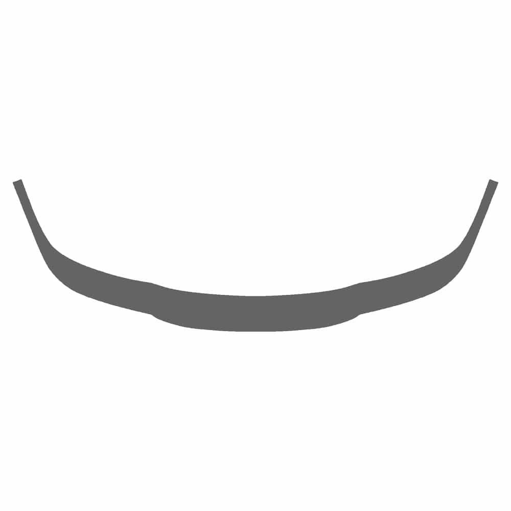 Vicrez Paint Protection PPF Pre-Cut Bumper, Top vpp194649 for Lincoln Town Car Sedan 2003-2011
