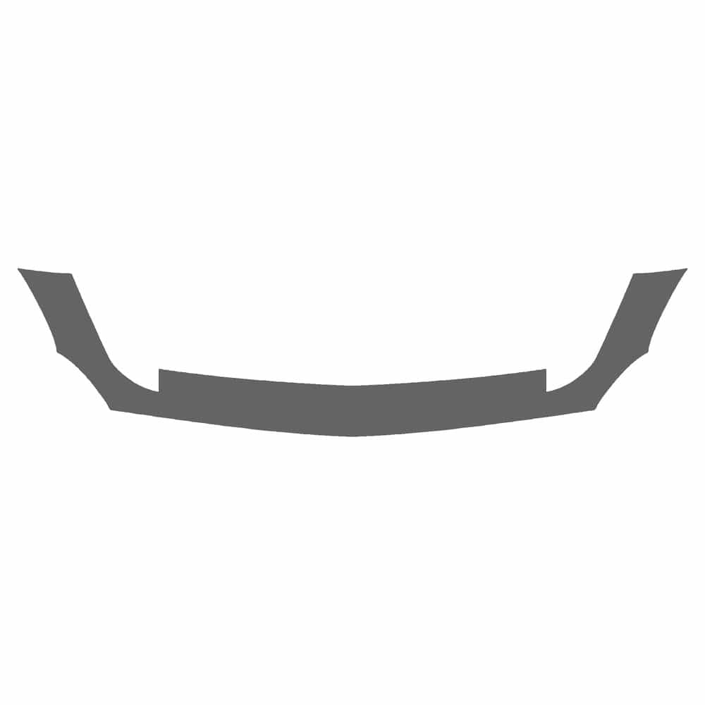 Vicrez Paint Protection PPF Pre-Cut Bumper, Top vpp204062 for Mercedes-Benz GL SUV 2013-2016