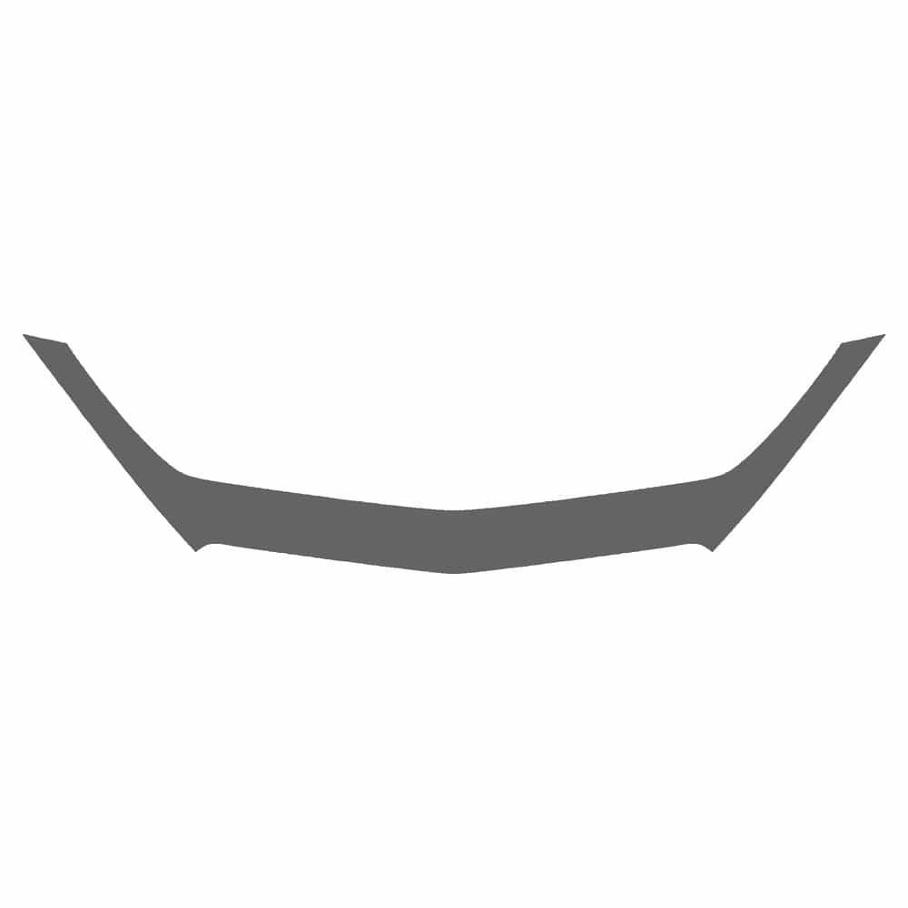 Vicrez Paint Protection PPF Pre-Cut Bumper, Top vpp207004 for Mercedes-Benz S Class Coupe 2018-2021