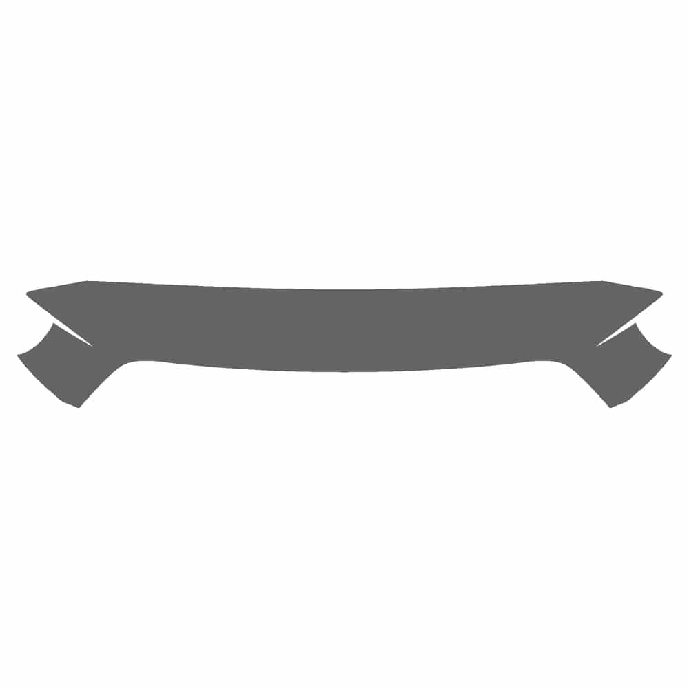Vicrez Paint Protection PPF Pre-Cut Bumper, Top vpp209870 for Mitsubishi Lancer Sedan 2008-2014