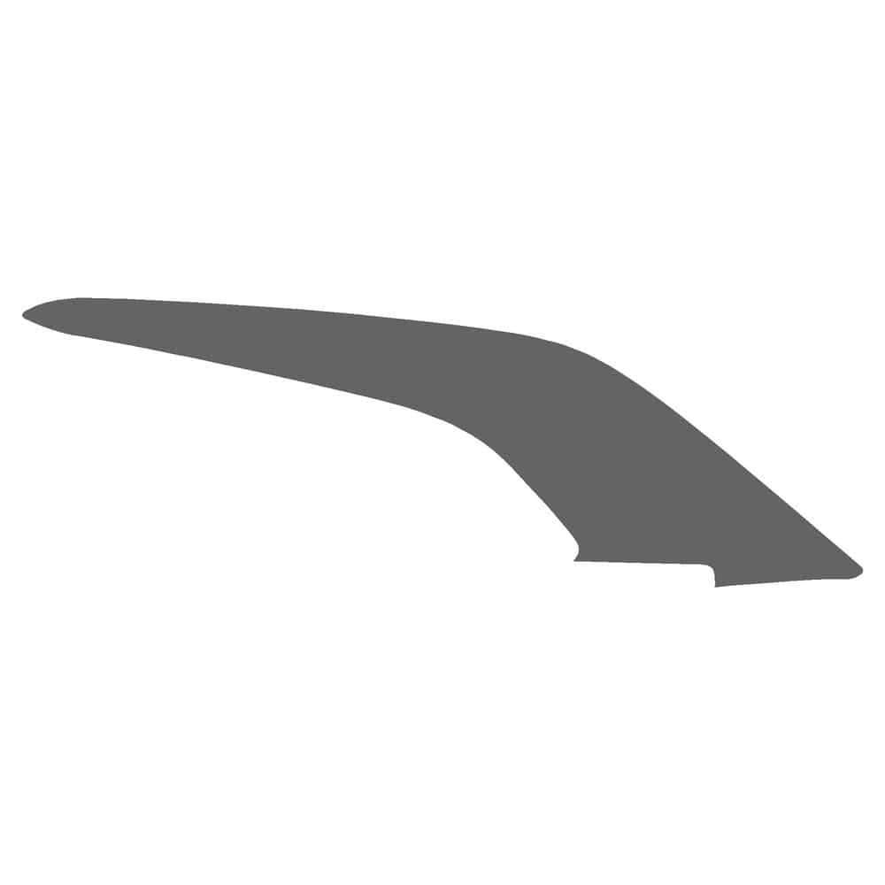 Vicrez Paint Protection PPF Pre-Cut Bumper, Top Passenger vpp100779 for Acura NSX Coupe 2017-2022
