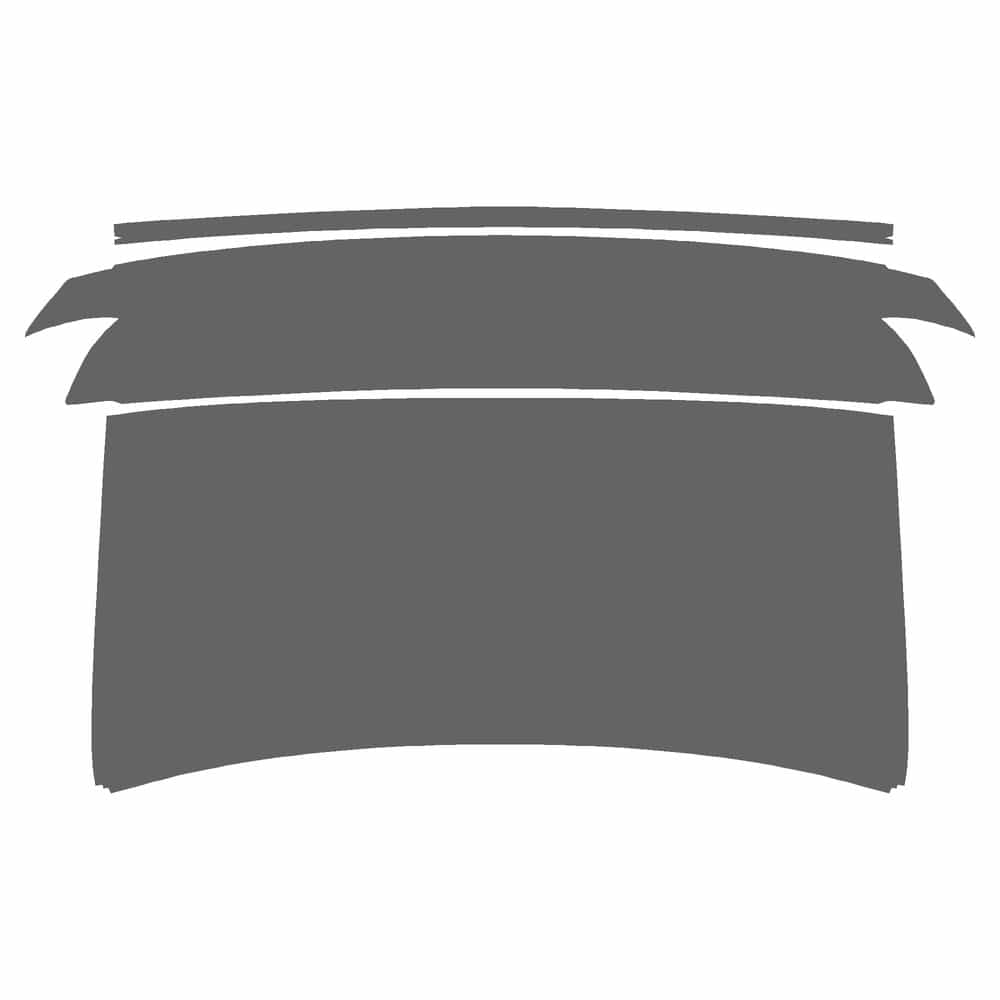 Vicrez Paint Protection PPF Pre-Cut Deck/Trunk Lid vpp142721 for Dodge Challenger Coupe 2019-2023