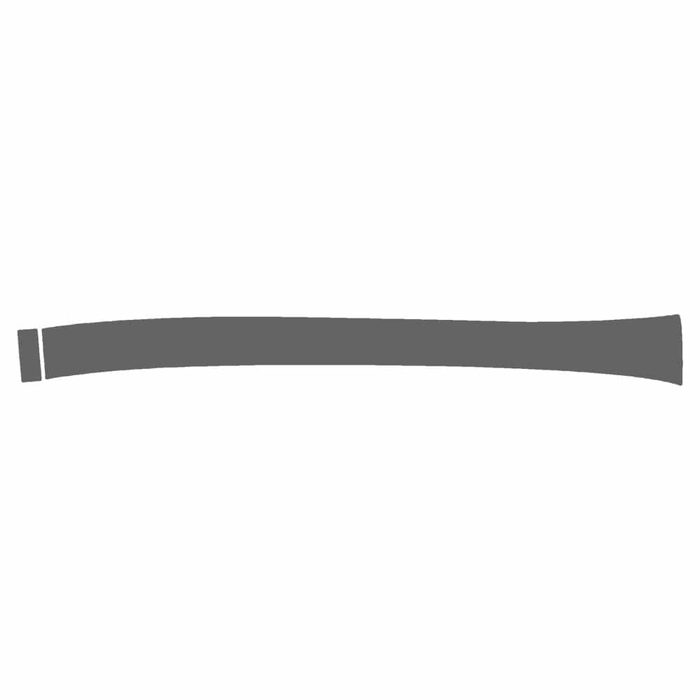 Vicrez Paint Protection PPF Pre-Cut Door, A Pillar Passenger vpp115882 for BMW 6 Series Gran Coupe Sedan 2013-2015