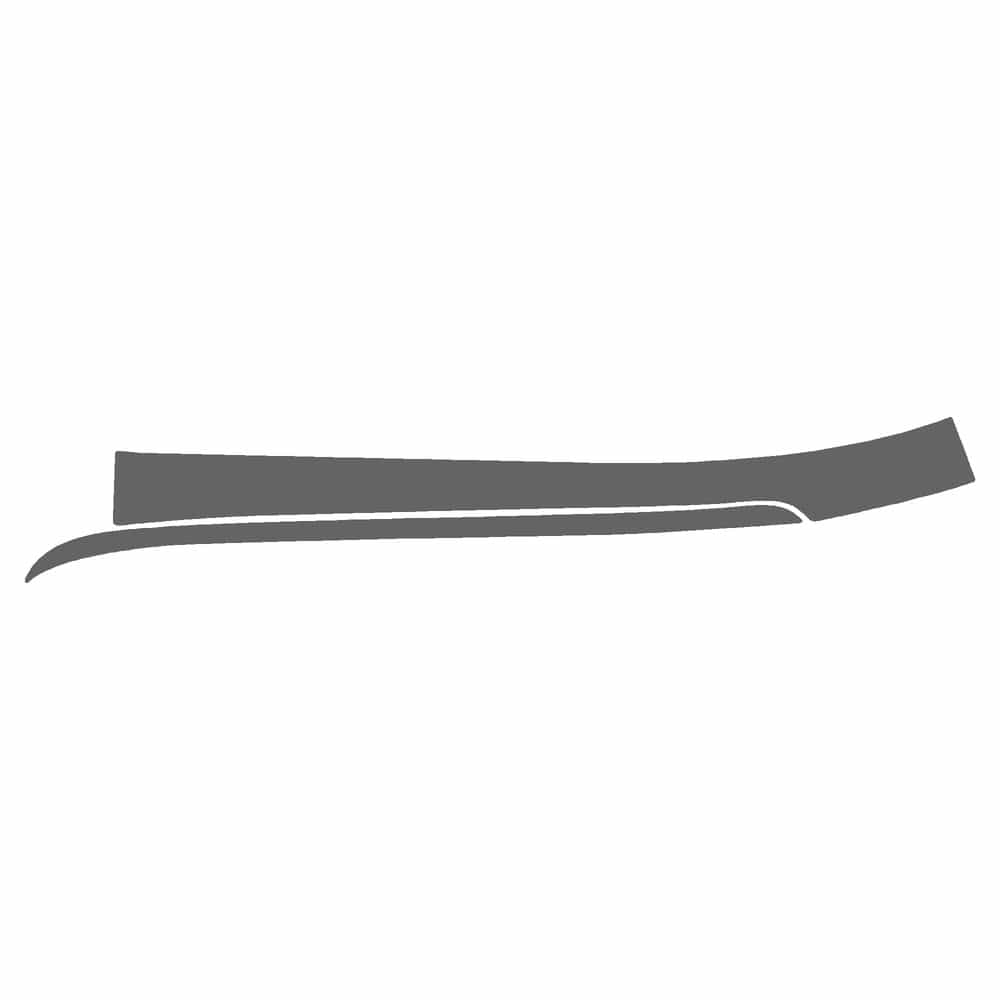 Vicrez Paint Protection PPF Pre-Cut Door, A Pillar Passenger vpp121147 for BMW X3 SUV 2015-2017
