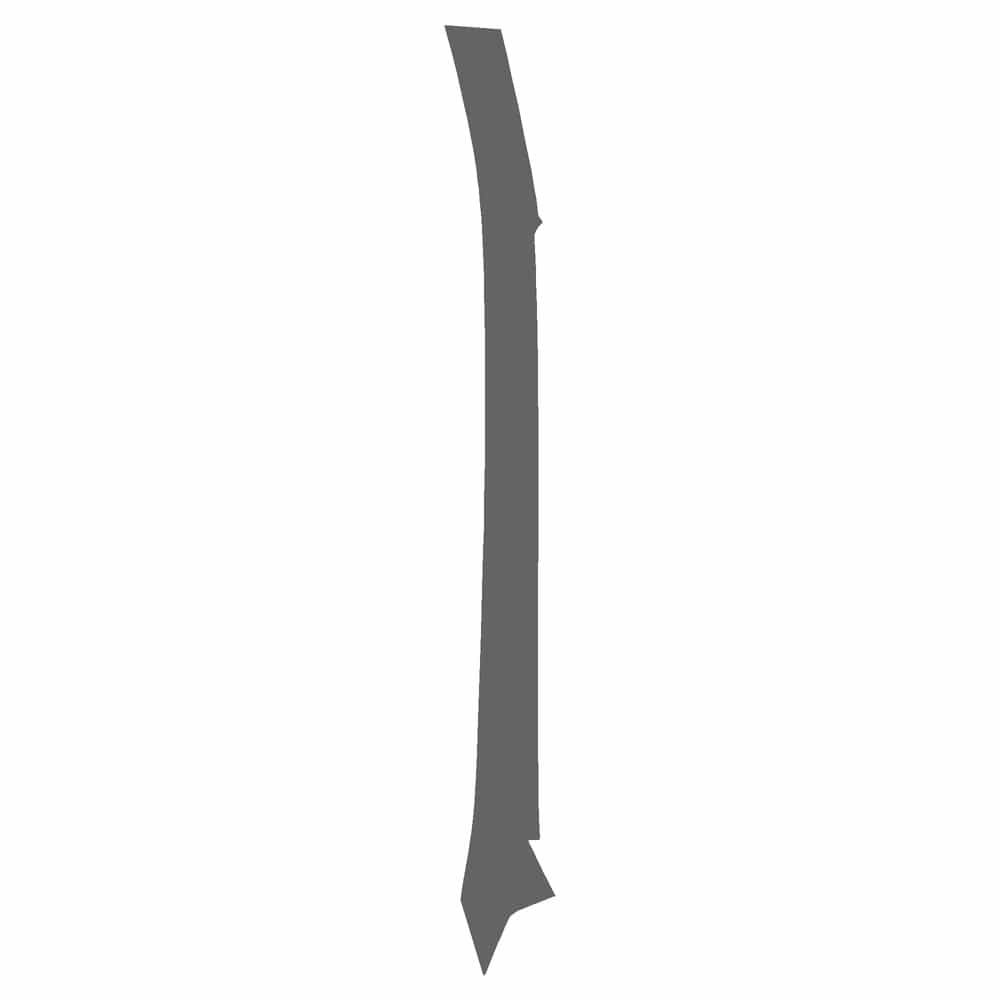 Vicrez Paint Protection PPF Pre-Cut Door, A Pillar Passenger vpp129121 for Cadillac Optiq SUV 2025-2026